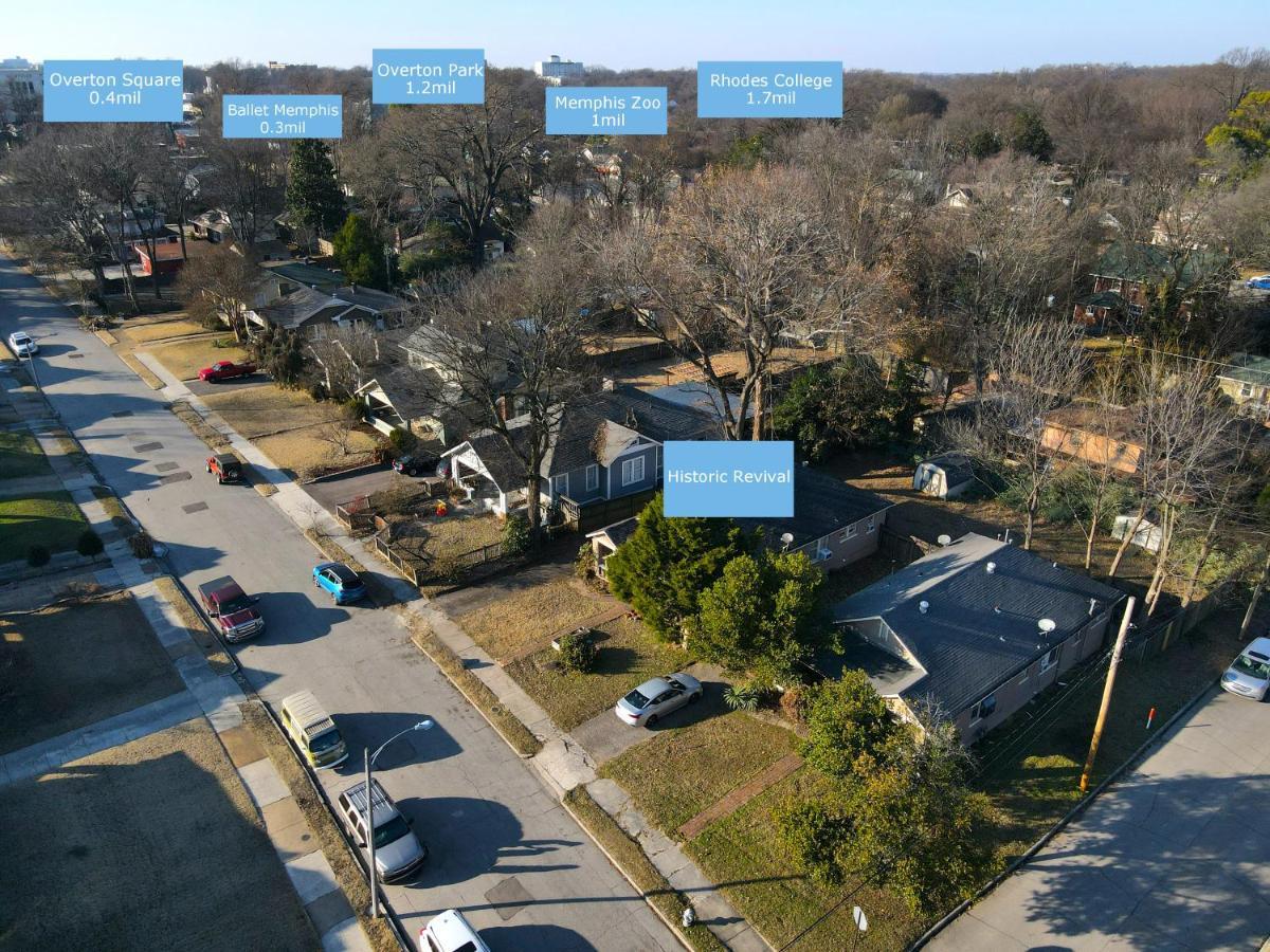 Вілла Historic Revival King Bed Midtown Memphis 68 Yes Pets Fast Wifi Free Parking Екстер'єр фото
